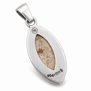 Southwestern Classics Jasper Marquise Pendant Necklace