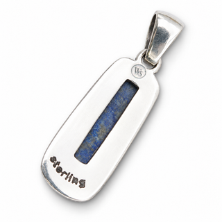 Southwestern Classics Lapis Lazuli Bar Pendant Necklace