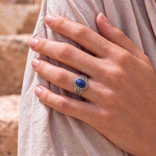 Southwestern Classics Lapis Lazuli Arrow Ring